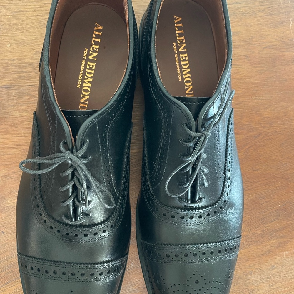 Allen Edmonds Classic Black Oxfords